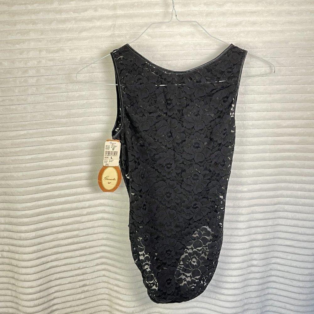 Vintage Deadstock Lace Lingerie Top Bodysuit Large NWT - Picture 5 of 6